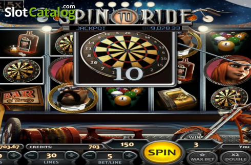 Скрин3. Spin to Ride слот