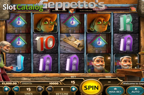 Скрин3. Geppetto's Toy Shop слот