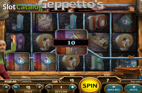 Скрин4. Geppetto's Toy Shop слот