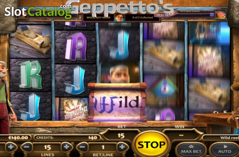 Скрин5. Geppetto's Toy Shop слот