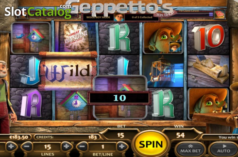 Скрин7. Geppetto's Toy Shop слот