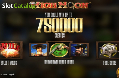 Скрин2. High Noon слот