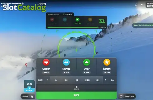 Скрин2. CCTV Game - Snow Run слот