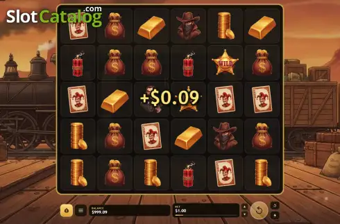 Скрин3. Train Heist слот