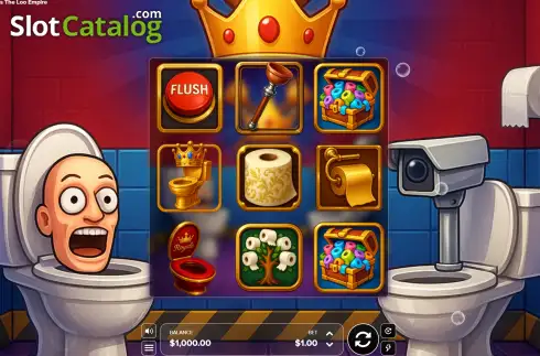 Скрин2. Rolling Riches The Loo Empire слот