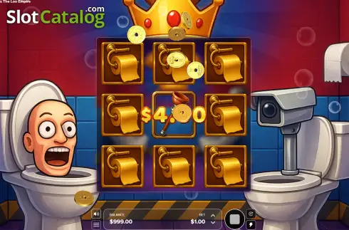 Скрин3. Rolling Riches The Loo Empire слот