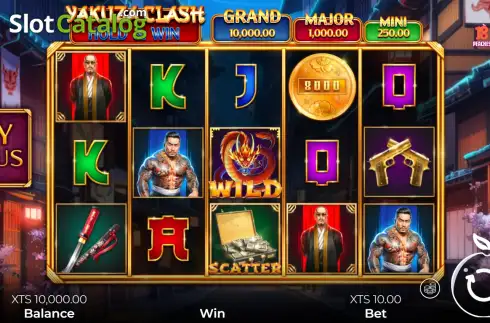 Скрин1. Yakuza Clash Hold & Win слот