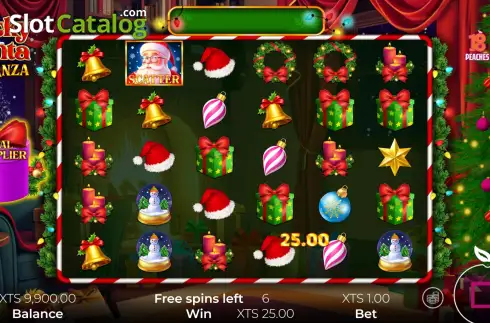 Скрин3. Lucky Santa Bonanza слот