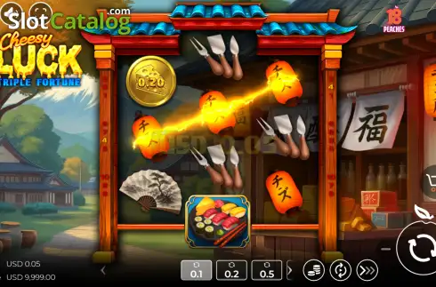 Скрин3. Cheesy Luck Triple Fortune слот