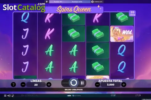 Скрин2. Spins Queen слот