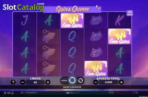 Скрин6. Spins Queen слот