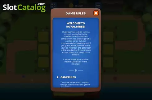 Скрин6. Royal Mines слот