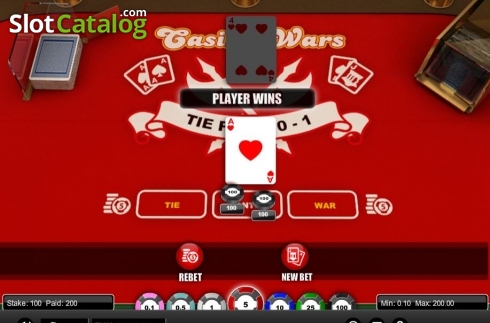 Скрин4. Casino Wars (1X2gaming) слот