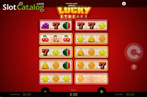 Скрин2. Lucky Streaks (1X2gaming) слот