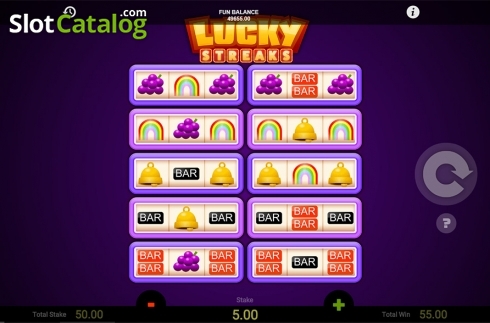 Скрин6. Lucky Streaks (1X2gaming) слот