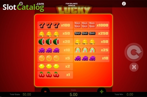 Скрин7. Lucky Streaks (1X2gaming) слот