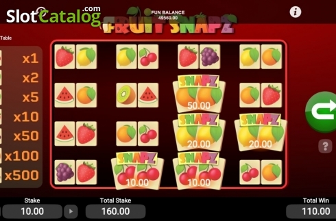 Скрин6. Fruit Snapz слот