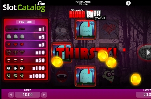 Скрин4. Blood Bank Scratch слот