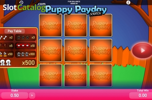 Скрин2. Puppy Payday Scratch слот