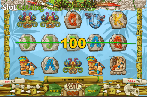 Скрин7. Aztec Secrets слот