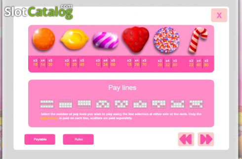 Скрин2. Candy Cash (1x2gaming) слот