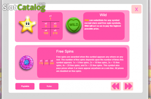 Скрин4. Candy Cash (1x2gaming) слот