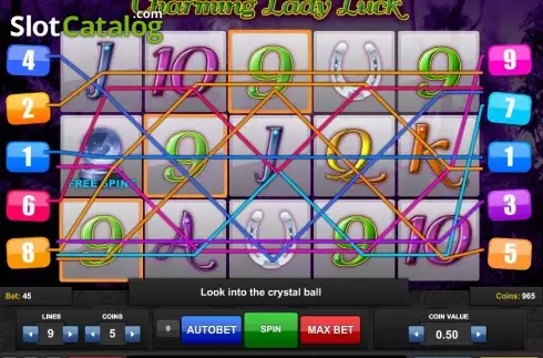 Скрин5. Charming Lady Luck слот