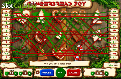 Скрин5. Gingerbread Joy слот