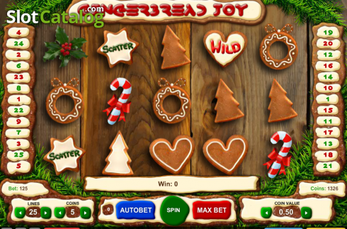 Скрин6. Gingerbread Joy слот