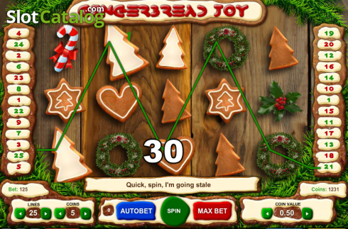 Скрин7. Gingerbread Joy слот