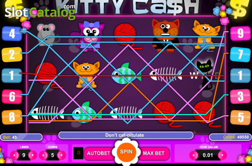Скрин5. Kitty Cash слот