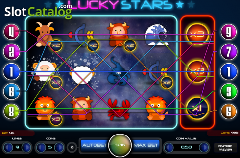 Скрин5. Lucky Stars (1X2gaming) слот