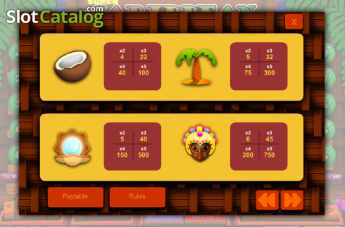 Скрин3. Super Caribbean Cashpot слот