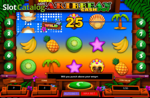 Скрин6. Super Caribbean Cashpot слот