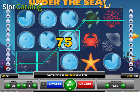 Скрин6. Under The Sea 1x2 слот