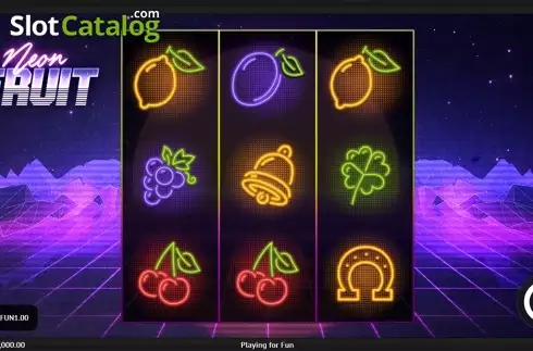 Скрин2. Neon Fruit слот