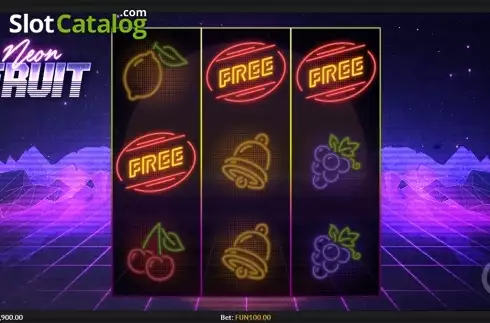 Скрин4. Neon Fruit слот