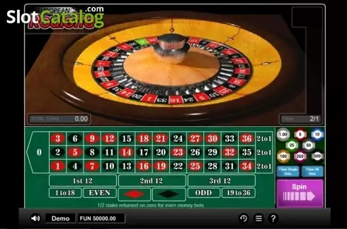 Скрин2. European Roulette (1x2 gaming) слот