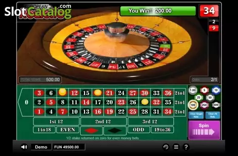 Скрин4. European Roulette (1x2 gaming) слот