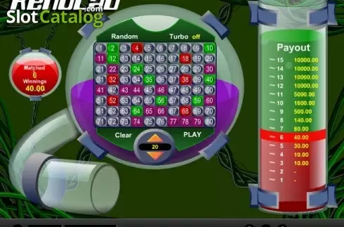 Скрин5. Keno Lab слот