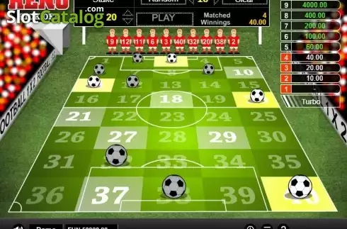 Скрин5. Keno Kick Off слот