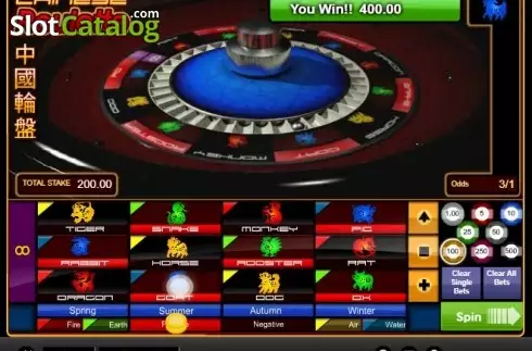 Скрин4. Chinese Roulette слот