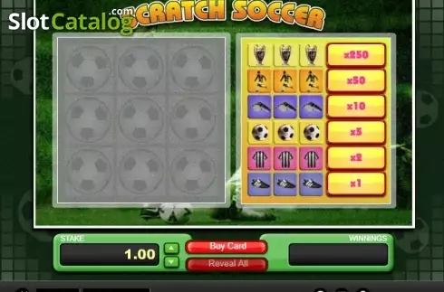 Скрин2. Scratch Soccer слот