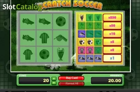 Скрин3. Scratch Soccer слот