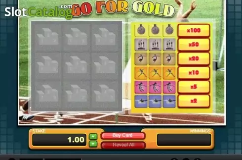 Скрин2. Go For Gold слот