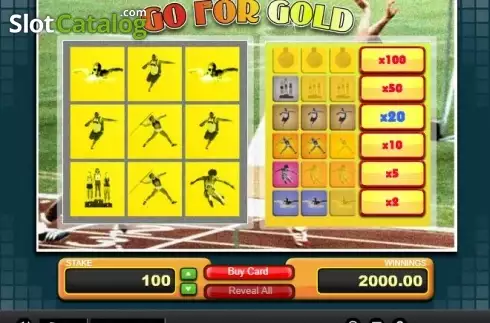 Скрин3. Go For Gold слот