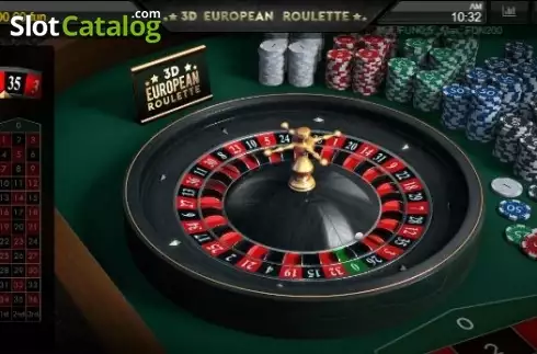 Скрин3. 3D European Roulette (IronDog) слот