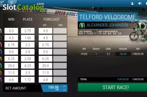 Скрин3. Instant Virtual Cycling слот