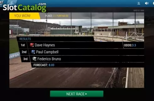 Скрин5. Instant Virtual Speedway слот