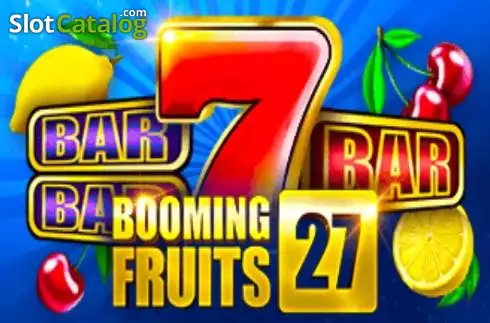 Booming Fruits 27 слот